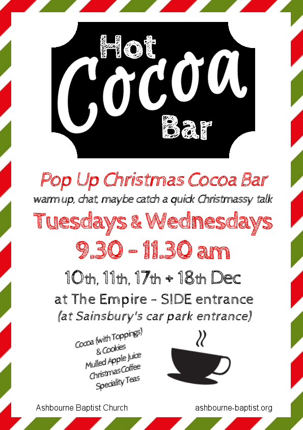 Ashbourne Christmas Hot Cocoa Bar at The Empire