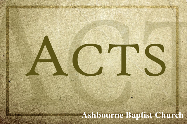 Acts Sermon Series Cover