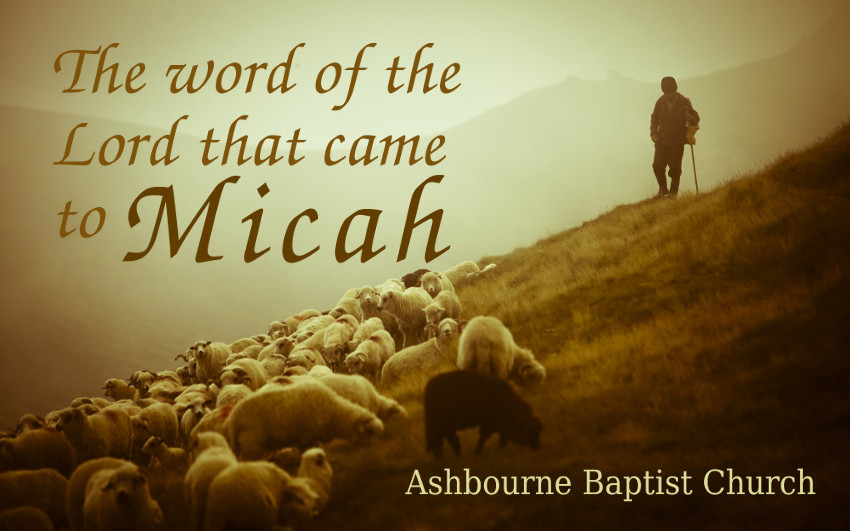 Micah Sermon Series Cover