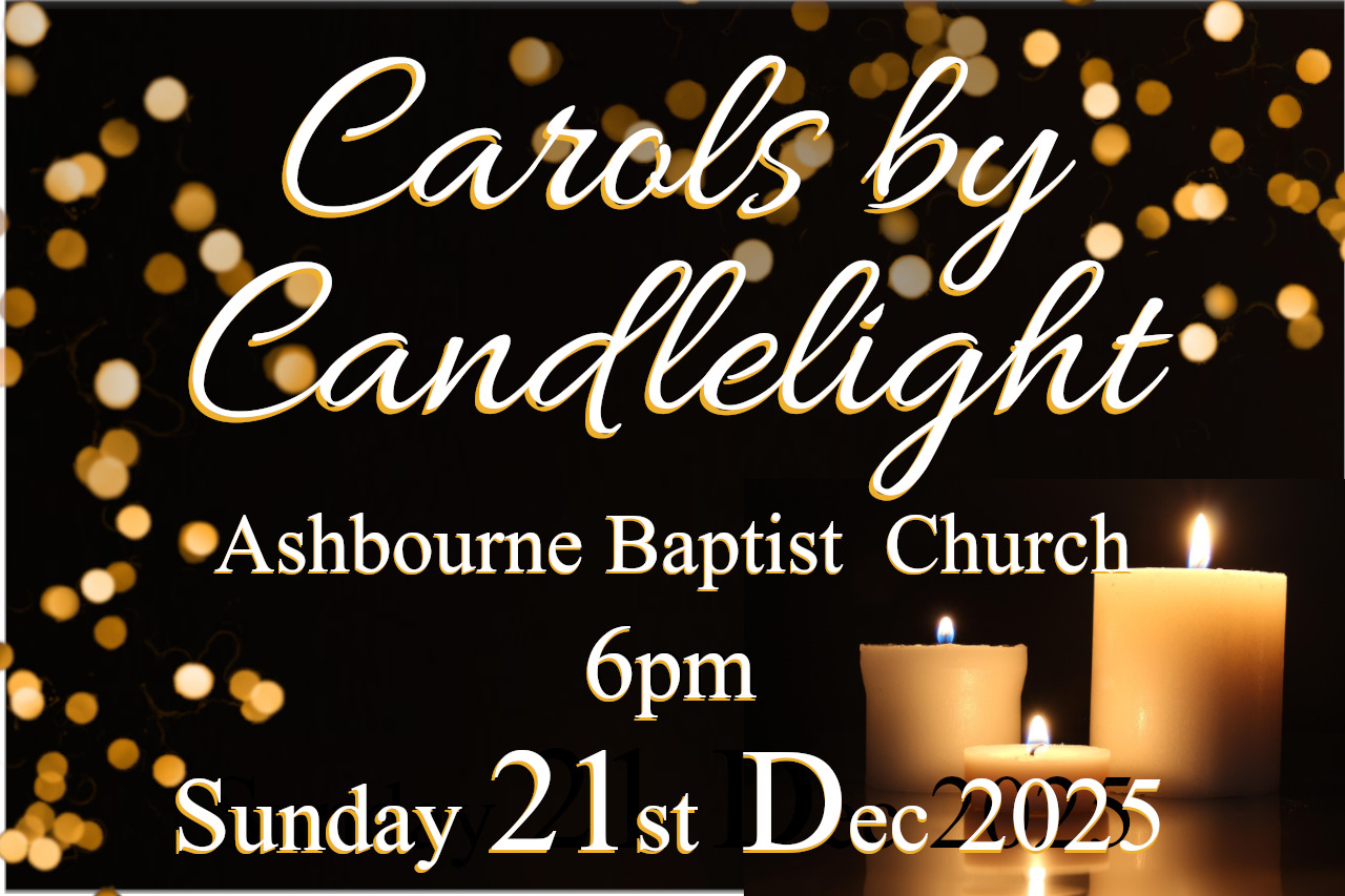 Carols By Candlelight Service 2025: 6pm, Sunday 21st December 2025