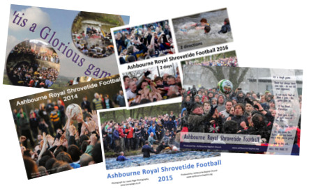 Shrovetide Football Souvenir Postcard